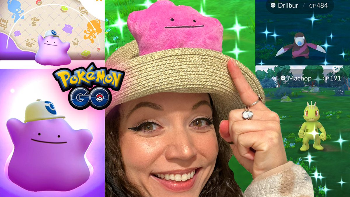 ✨Did you find the Pokopia Hat Shiny Ditto??? Watch how my shiny hunt went here in this new Youtube video: 
👉 youtu.be/_GYJfURjyBU
#pokemon #Pokopia #PokemonGO #ShinyHunt