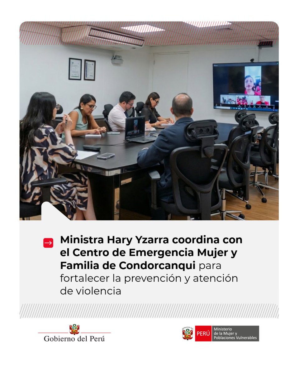 Ministerio de la Mujer y Poblaciones Vulnerables tweet media