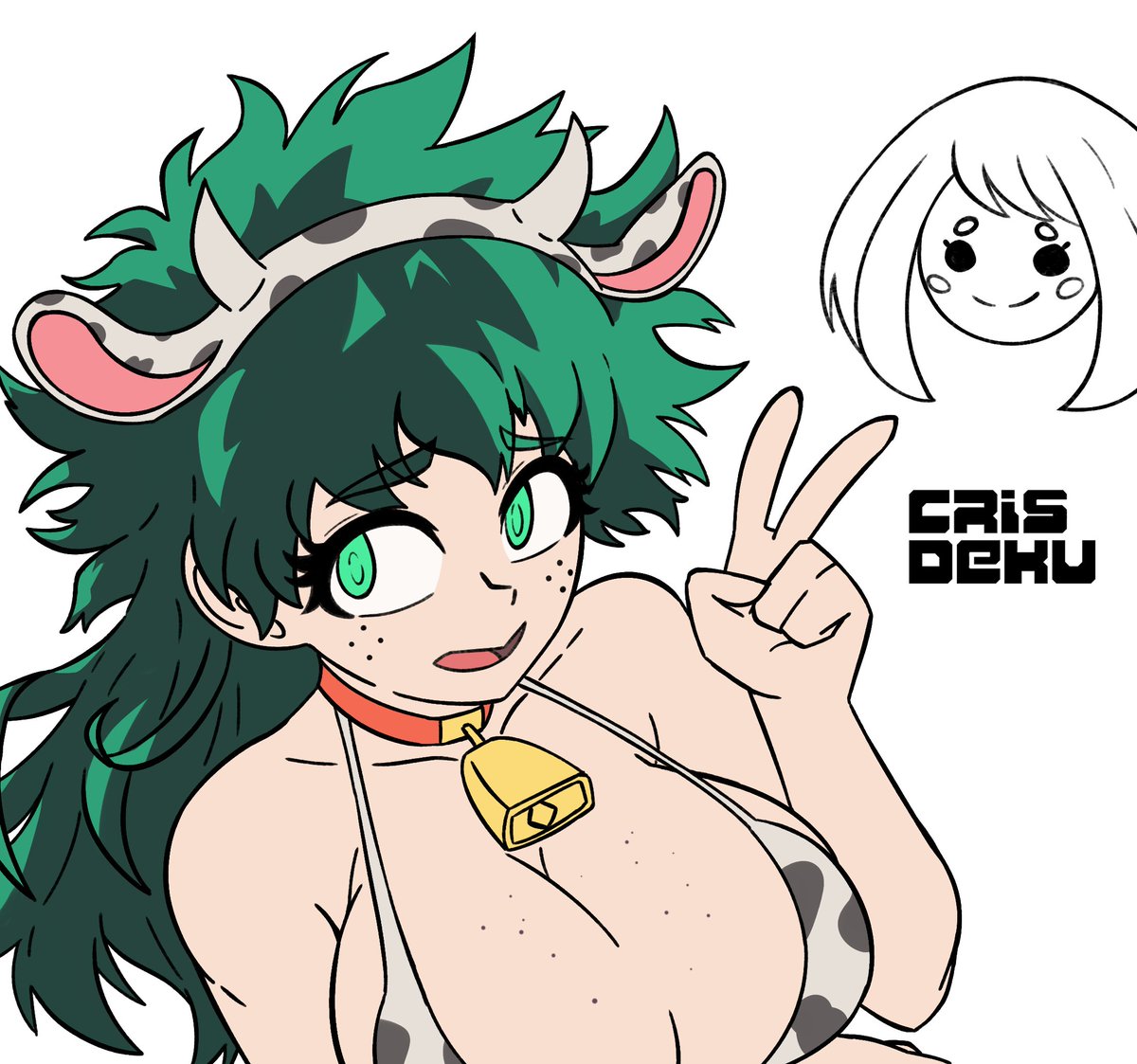 the cooler CrisDeku tweet media