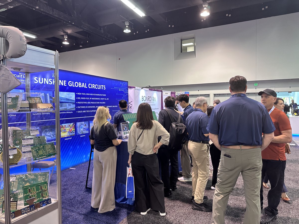 SGC_PCB's tweet photo. Sunshine Global Circuits is all set up and ready to meet you at IPC APEX EXPO 2026 at the Anaheim Convention Center!
Come visit us at Booth #4002. We can't wait to connect with you!
Show floor hours:
Tues: 10 AM – 6 PM
Wed: 9 AM – 6 PM
Thurs: 9 AM – 2 PM
#SunshineGlobalCircuits https://t.co/os5u83Ddeb
