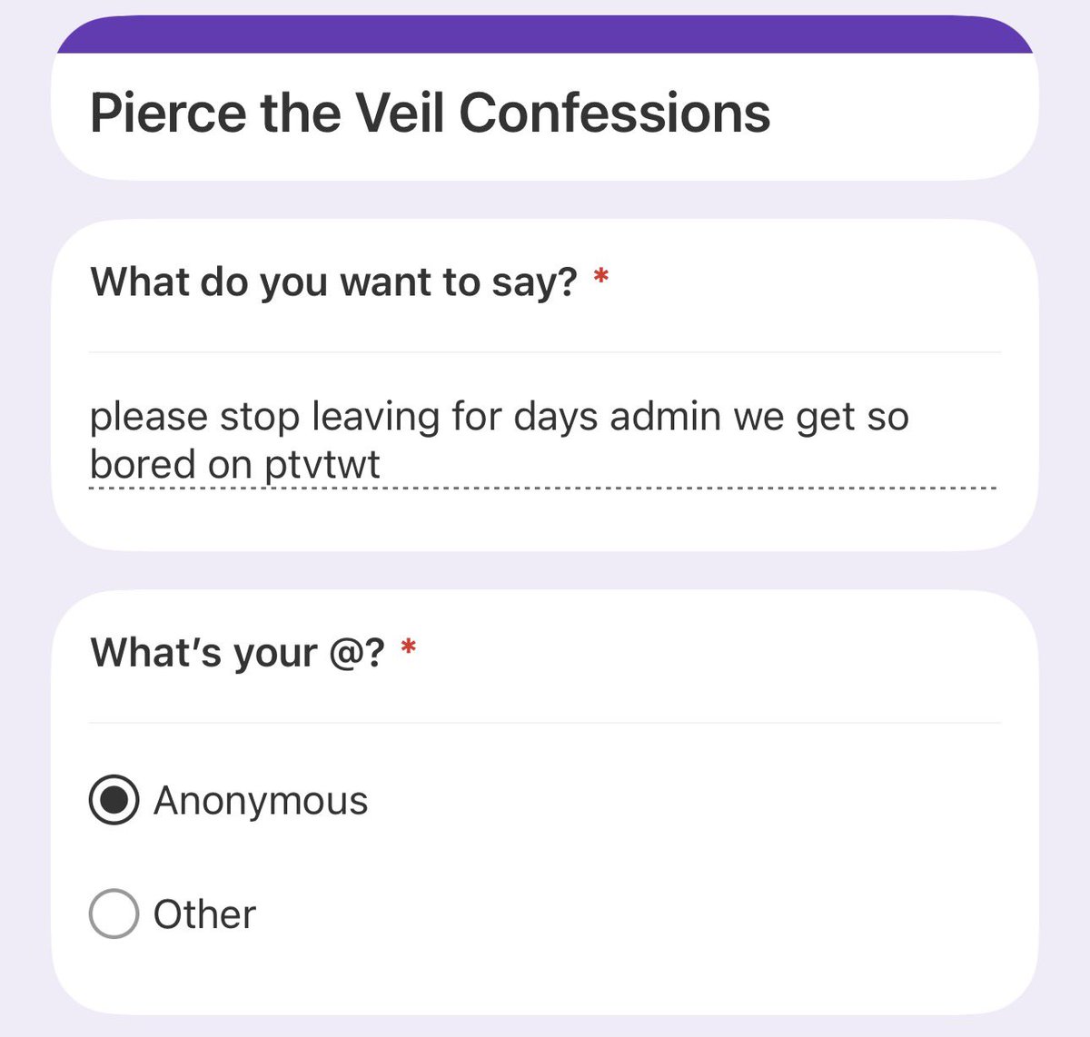 Pierce the Veil confessions*ೃ༄ tweet media
