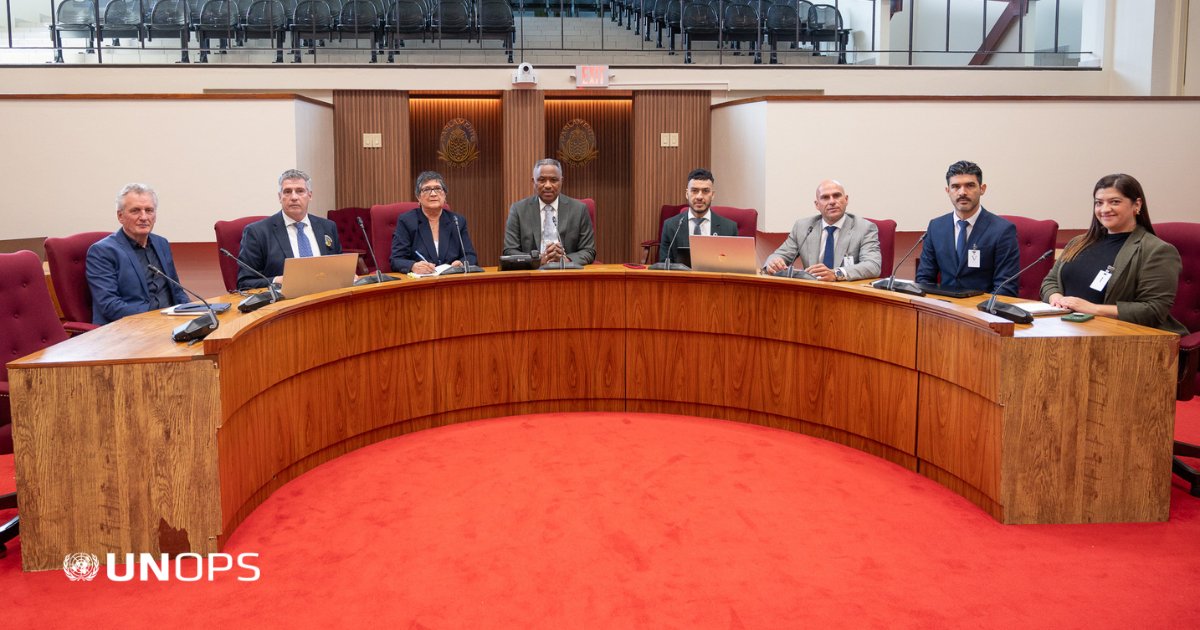 UNOPS_es's tweet image. UNOPS y el Ministerio de Justicia de #Aruba presentaron al Parlamento los resultados del análisis técnico del centro penitenciario KIA. El estudio aporta datos clave para decisiones informadas sobre una nueva prisión, mejorando la eficiencia y DD.HH..

bit.ly/4biBwgw