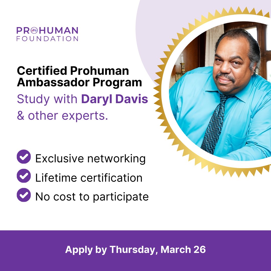 Prohuman Foundation tweet media