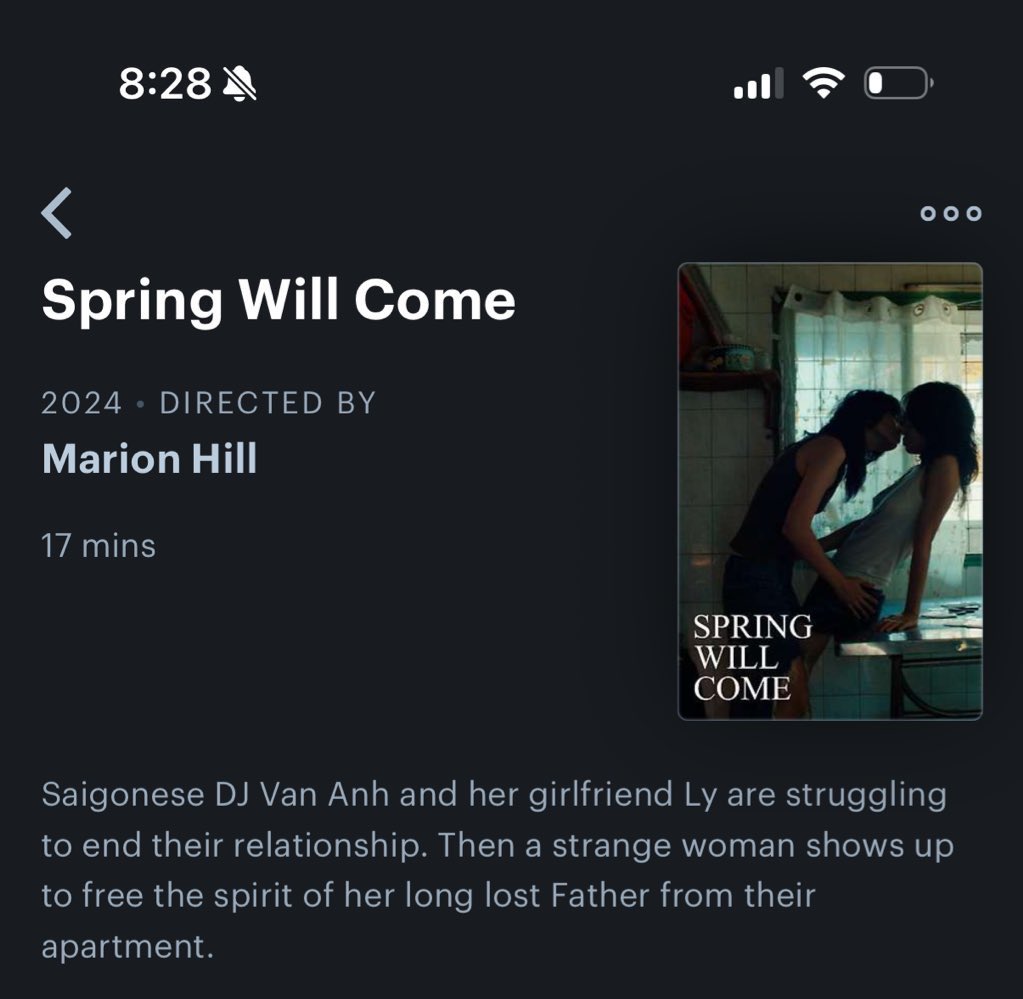 613wildflower's tweet photo. let’s all watch a vietnamese short movie whose style is very wong kar-wai inspired but make it lesbian and whose most memorable scene is the intimate sadness laced kiss between van ahn and ly pls https://t.co/DSH1QAjivW