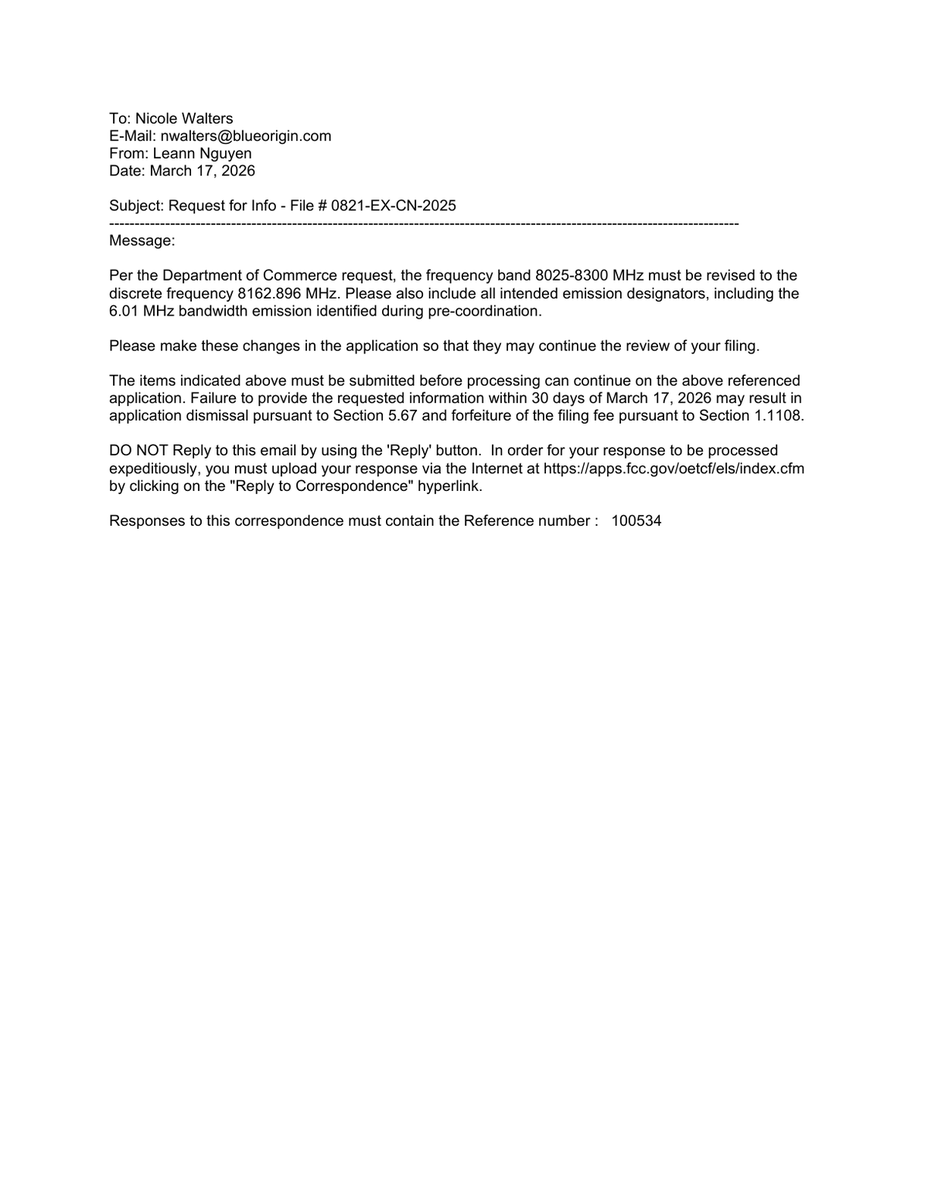 FCC Filing Alerts tweet media