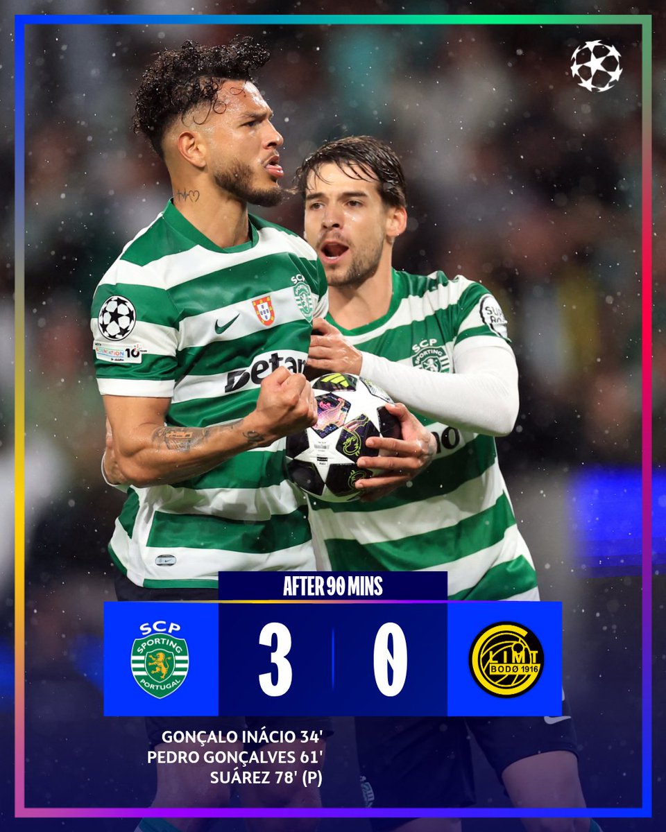 Comeback in Lisbon 🤯

Extra time to come after Sporting CP draw level on aggregate (Agg: 3-3) 

#UCL