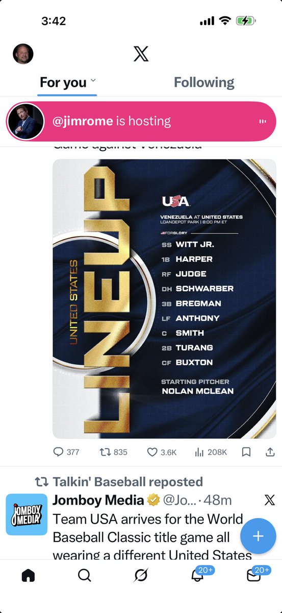 Bob Nightengale tweet media