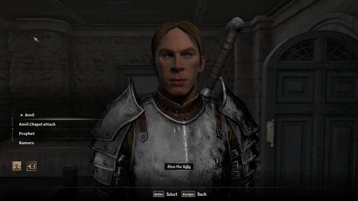 Say something nice about Sten the Ugly. #oblivion
