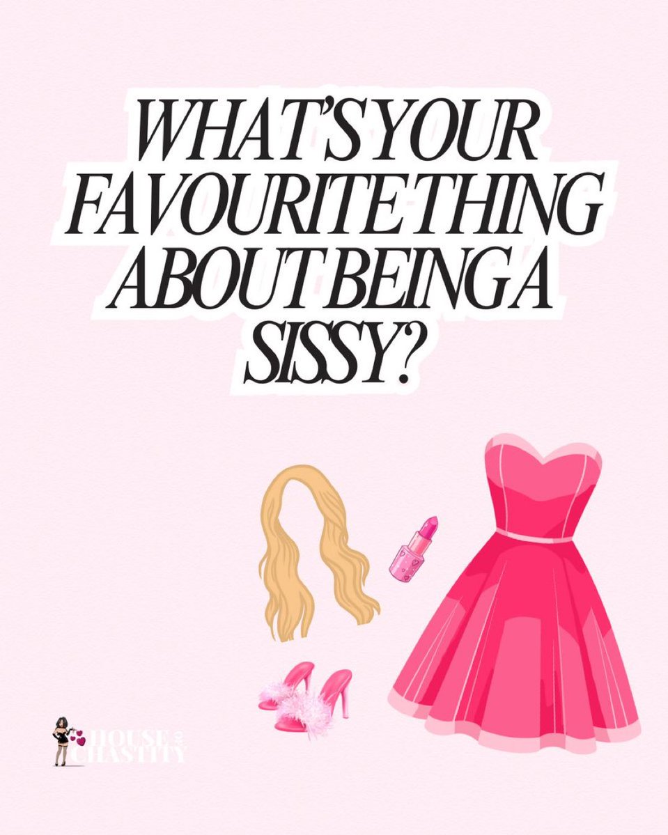 THE PERFECT SISSY FEMINIZATION SCHOOL 👯 tweet media