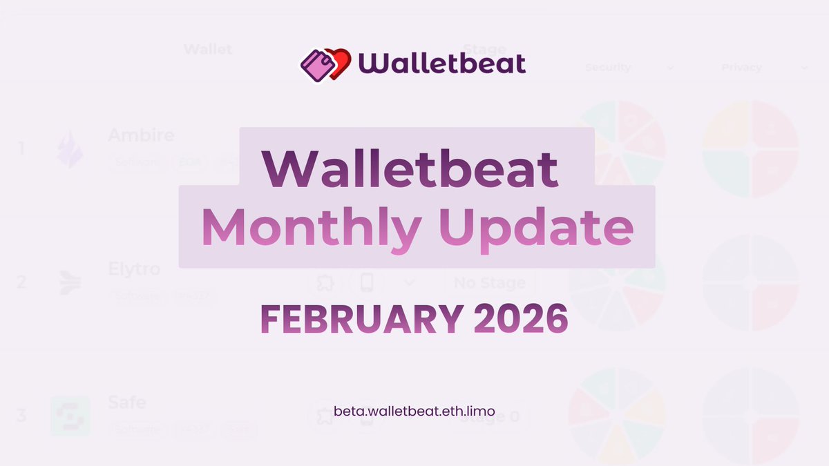Walletbeat 🌸 tweet media