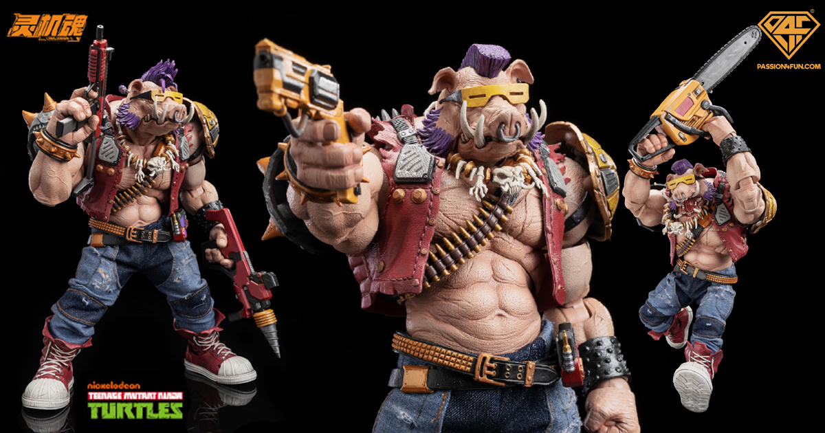 La LingJiHun TMNT Bebop 1/12 action figure #TMNT
