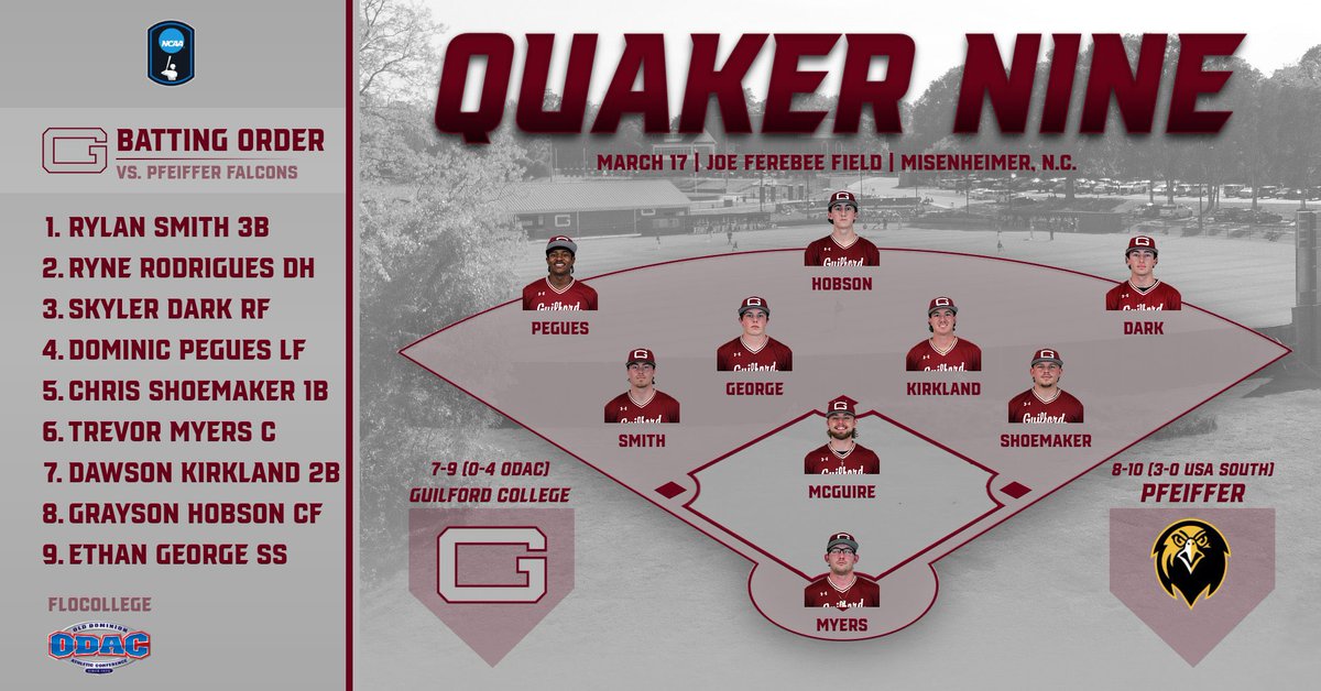 Guilford College Baseball tweet media