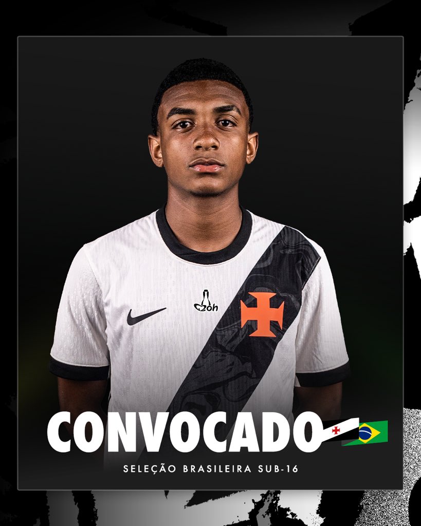 vascobase's tweet image. #BaseForte na Seleção Sub-16! 🇧🇷

O meia Allan Santos e o atacante Rodrigo Jr. foram convocados para a Seleção Brasileira Sub-16 para a disputa do Torneio Internacional de Montaigu!

A apresentação dos jogadores será no Rio de Janeiro, no dia 25, data da viagem para a França.