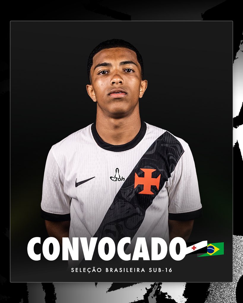 vascobase's tweet image. #BaseForte na Seleção Sub-16! 🇧🇷

O meia Allan Santos e o atacante Rodrigo Jr. foram convocados para a Seleção Brasileira Sub-16 para a disputa do Torneio Internacional de Montaigu!

A apresentação dos jogadores será no Rio de Janeiro, no dia 25, data da viagem para a França.