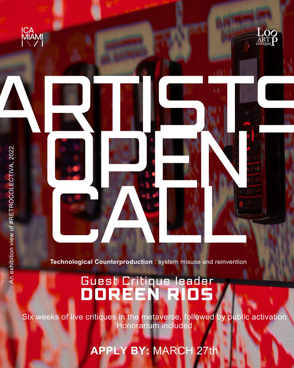 Loop Art Critique & Loop Studios tweet media