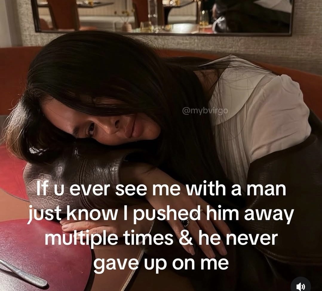 The woman tweet media