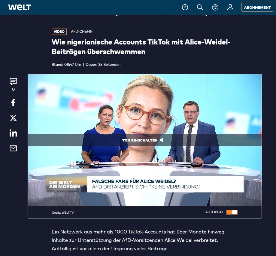 Schnauze voll von der AfD 🤮 tweet media