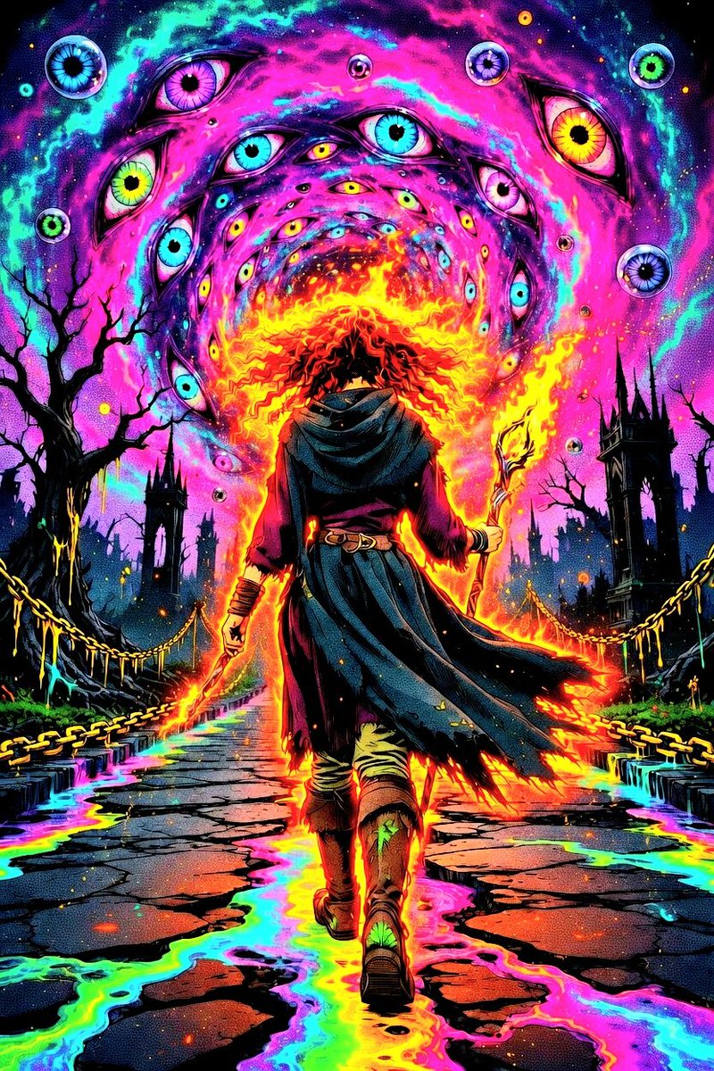 QT 'The long road ahead' : 

TFTT 
<a href="/boiledkeyboard/">youngjune kim</a> 
 
I had to use our Brigid for this one!
🔥✌️☺️👍🔥

I invite, if you have a time : 
<a href="/pakehaha_art/">Pakehaha</a> 
<a href="/Heartwords3/">PAM</a> 
<a href="/Gus_Artman_AI/">Gus Artman AI</a> 
<a href="/RoyalKongz/">RoyalKongZ (Laurent)</a>