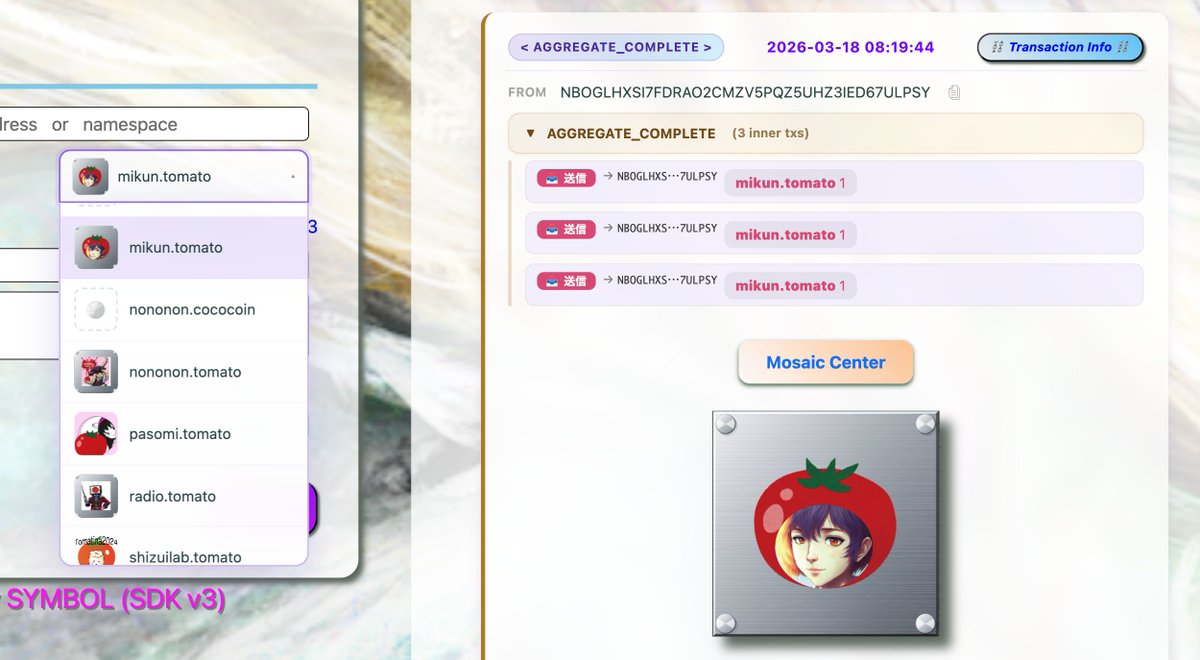 🧬 mikun 🧬 ☺️🕊️🇯🇵✨ @mikun.symbol tweet media