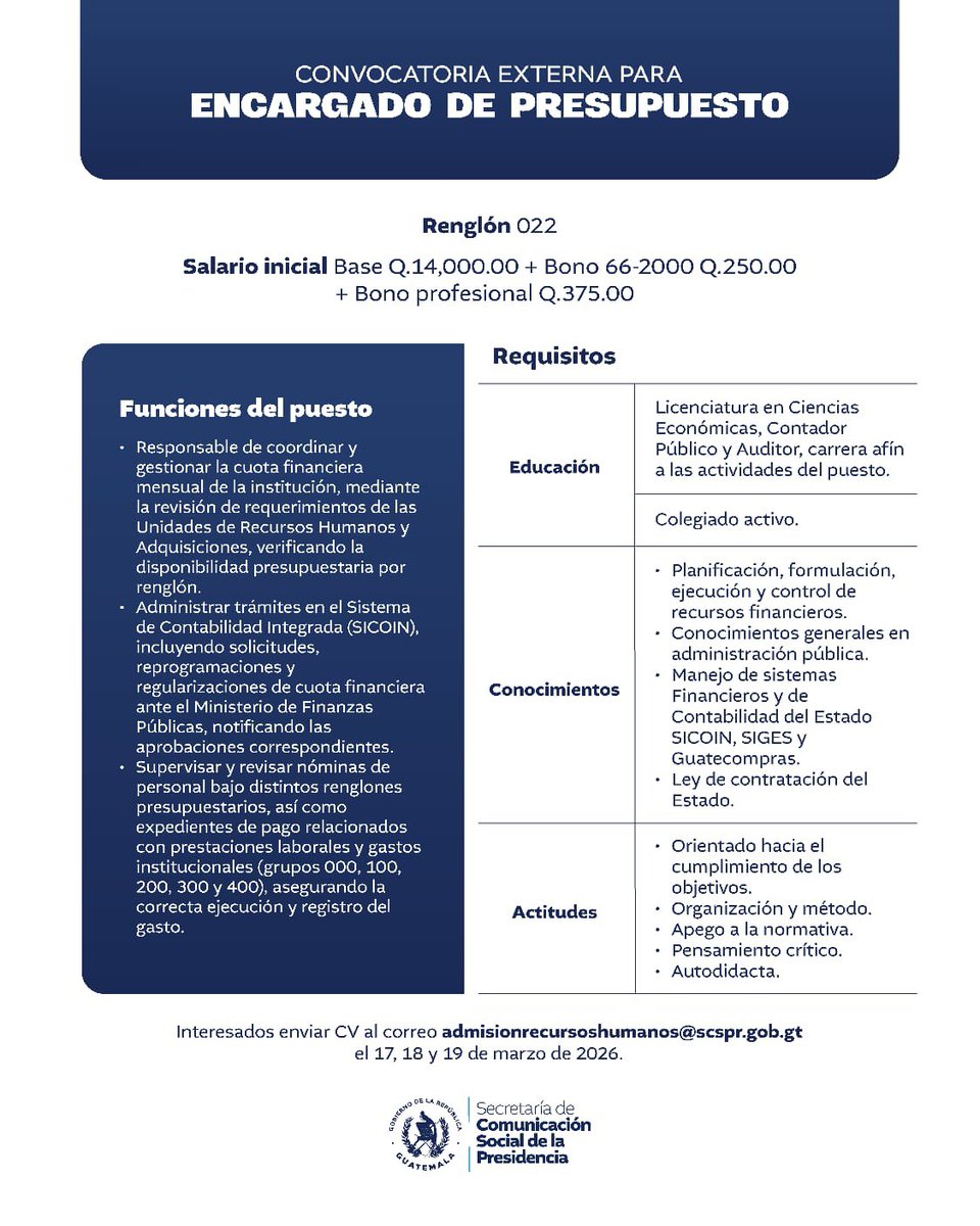 Secretaría de Comunicación Social tweet media