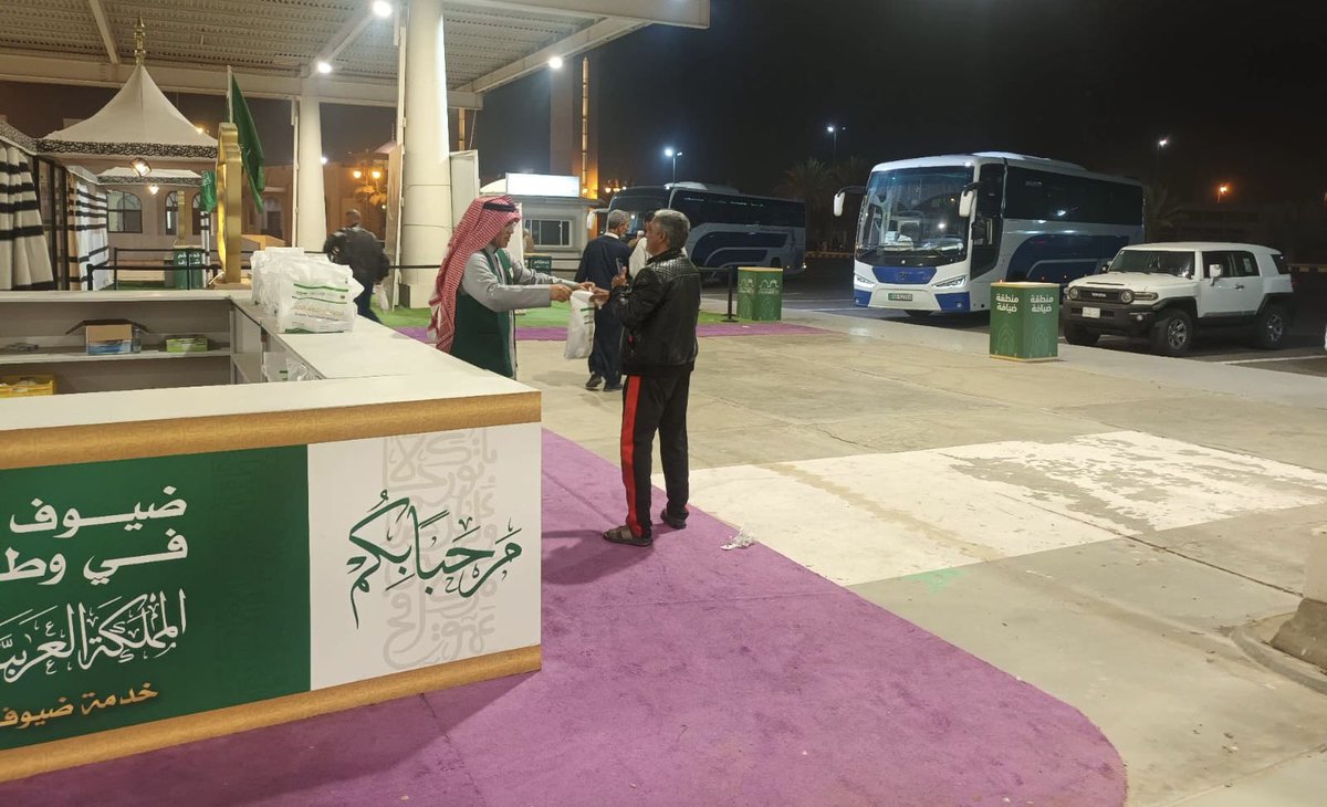 جمعية خدمة ضيوف الرحمن( شرف) بمنطقة تبوك tweet media