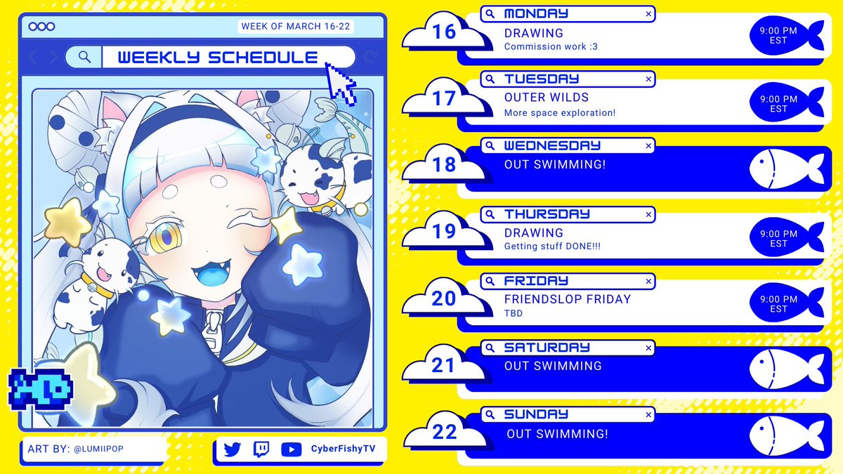 Cyber Fishy 💿🐟 VTuber tweet media