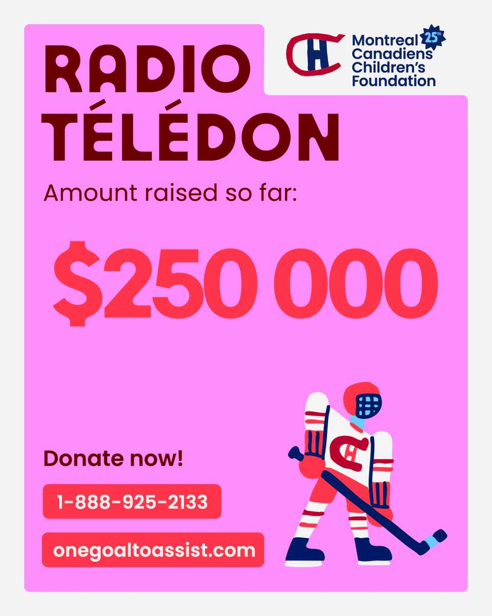 Fondation des Canadiens pour l'enfance tweet media