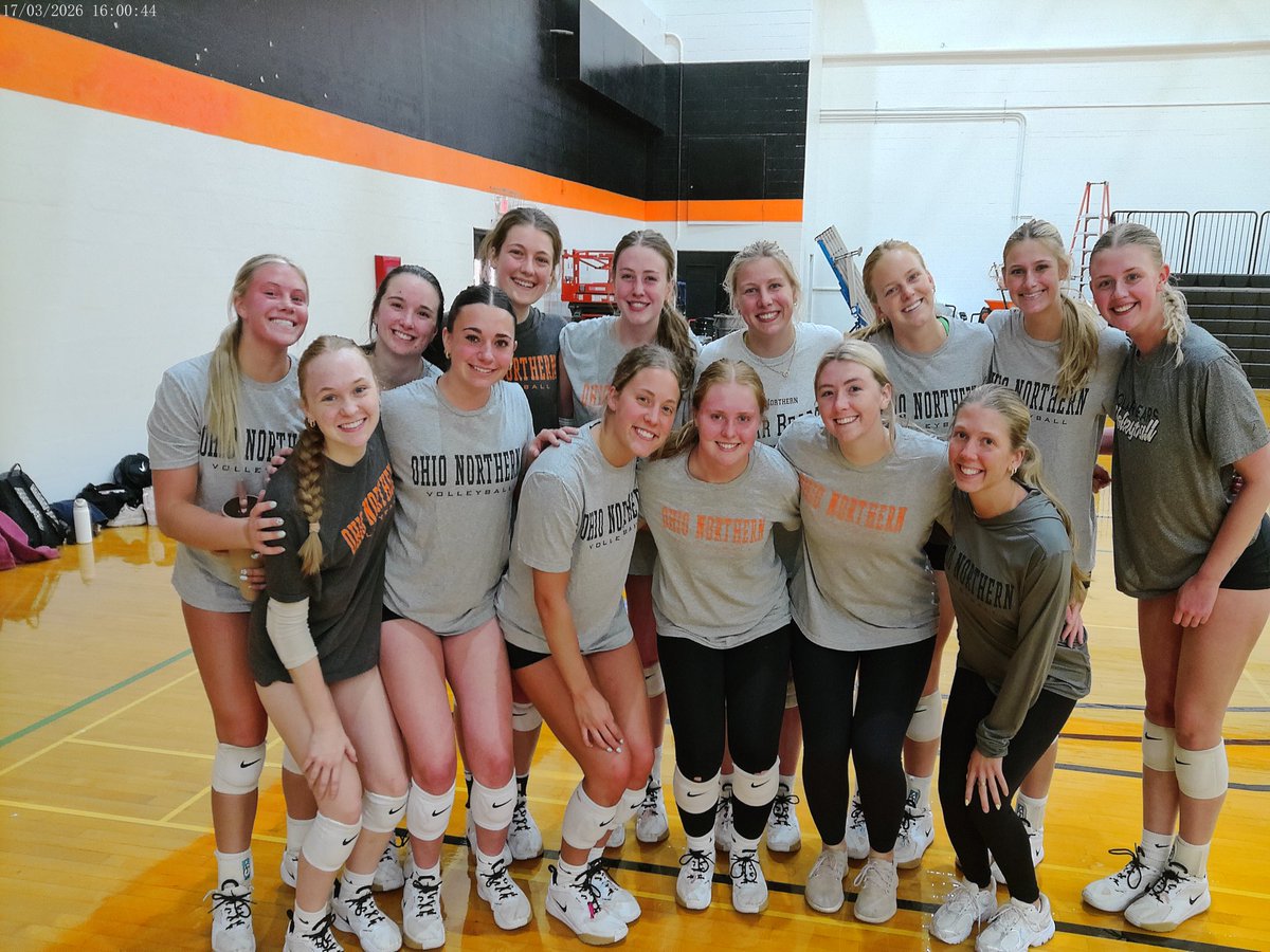 Ohio Northern Volleyball tweet media