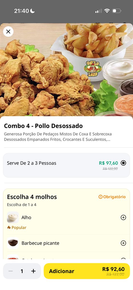gui_braga's tweet photo. Bom demais ser enganado por app de delivery https://t.co/1poy4N0ieZ