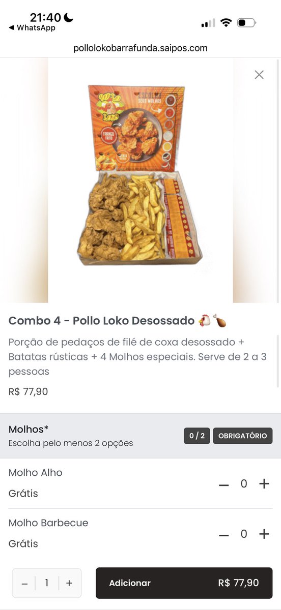 gui_braga's tweet photo. Bom demais ser enganado por app de delivery https://t.co/1poy4N0ieZ