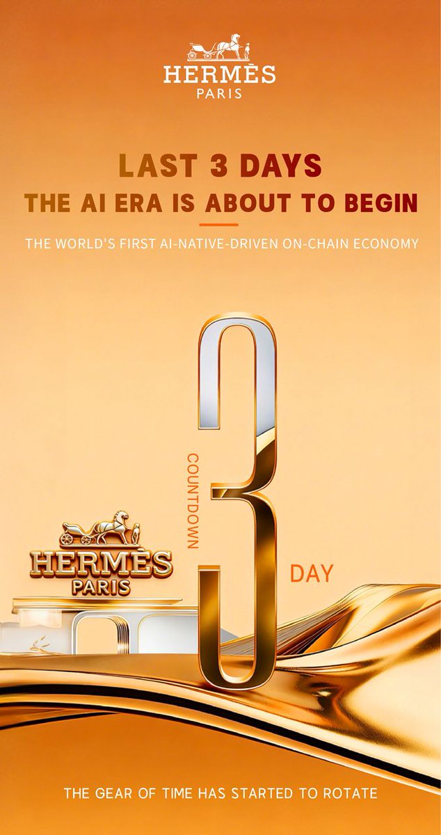 HERMES_WB3's tweet photo. ⏳ 3 Days Left
🔋 Protocol "Intelligence" Final Debugging in Progress
📈 Economic Flywheel Pressure Testing Complete
🔐 Security Mechanism Passed Ultimate Verification
🌐 Global Nodes on Standby
Only 96 Hours Remain
2026.3.20 https://t.co/2C3HI5k72A