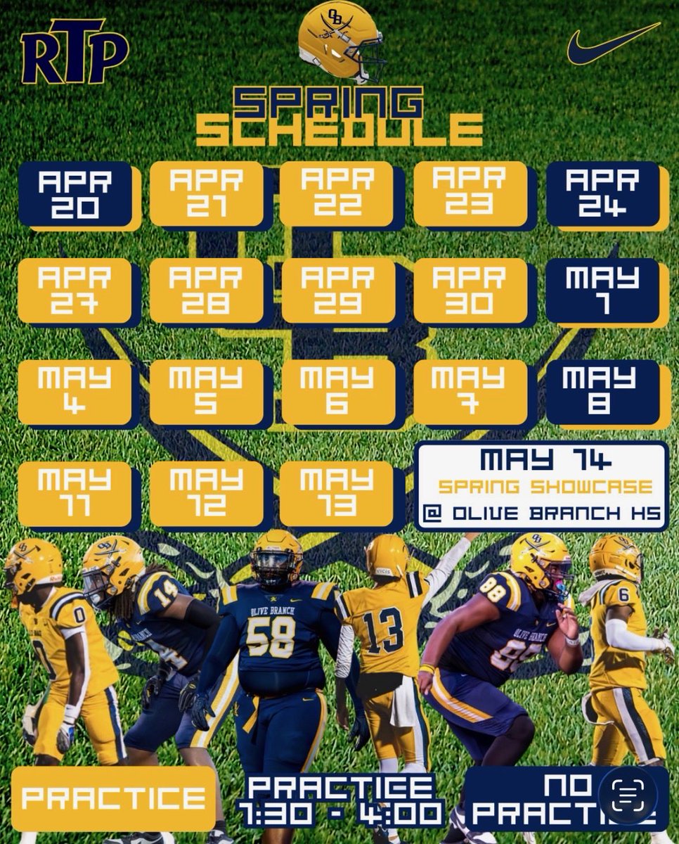 Olive Branch Football tweet media