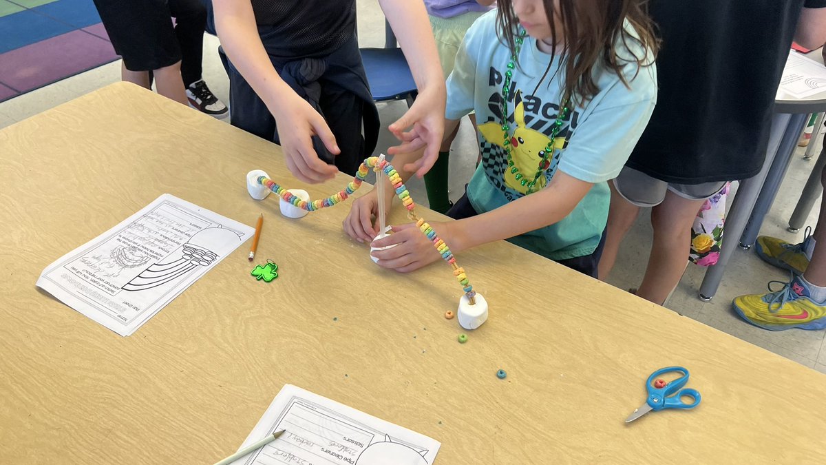 HVEHuskies's tweet photo. 3rd grade STEM Challenge 🌈🍀 Teamwork, engineering, communication and problem solving #hvehuskies #lafsdk8 #lovelafayetteschools https://t.co/CaJJWrZLjl