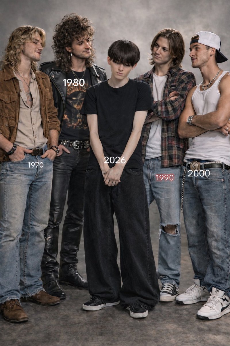 男性だとどうかな🤔
昔の方がおしゃれかも？