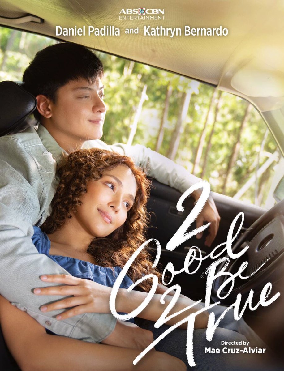gleeseaning's tweet photo. [PH] Kathryn Bernardo and Daniel Padilla's 2 Good 2 Be True, a hit romantic drama in 2022, is the first Filipino series to air on Middle East's Free TV via Dubai One.

#KathrynBernardo #DanielPadilla #KathNiel #2Good2BeTrue