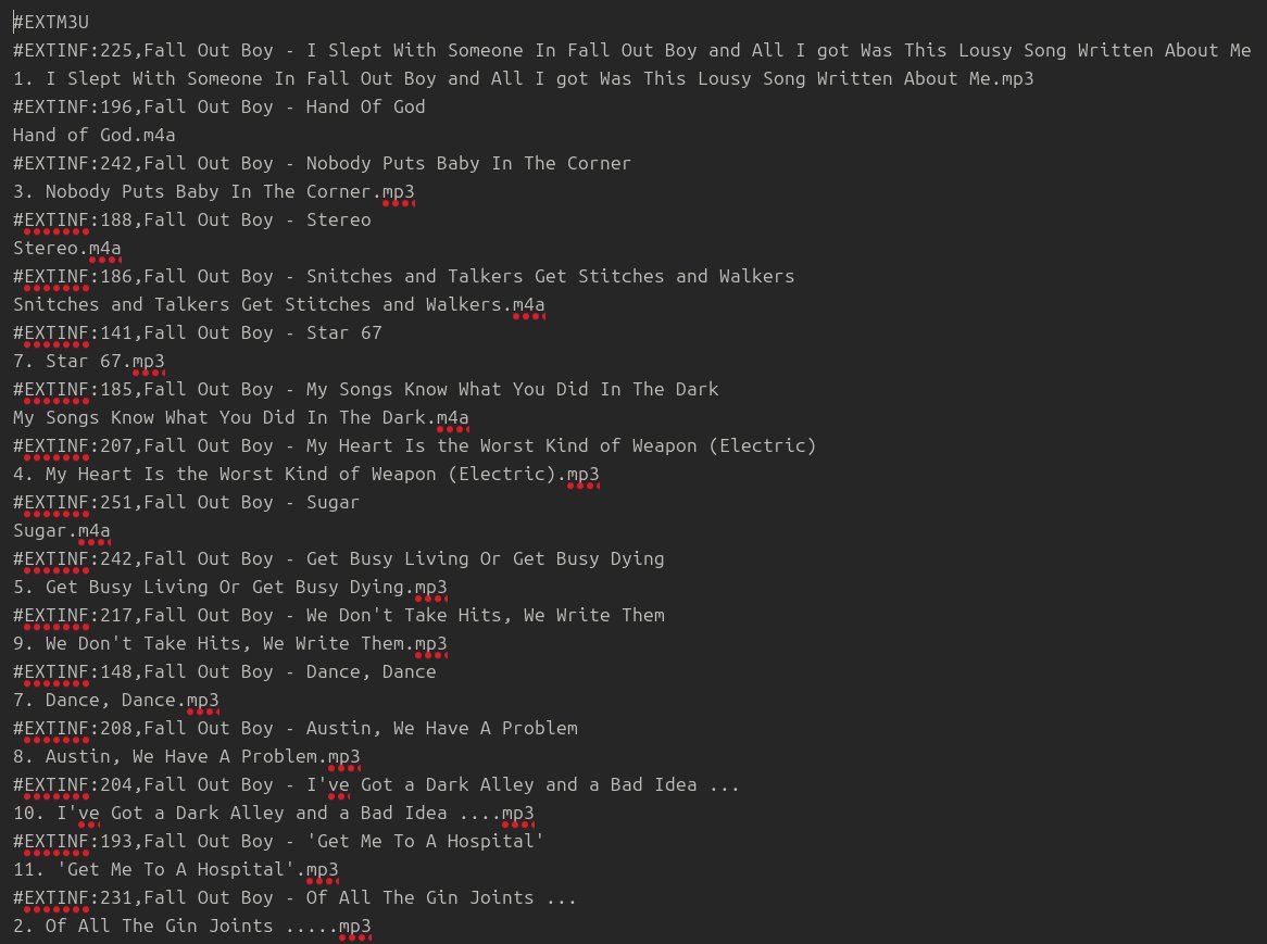 hungry_aki's tweet photo. @tommymcphail From what I can see it looks like the script plays songs in this specific order https://t.co/xfkaXggoEk