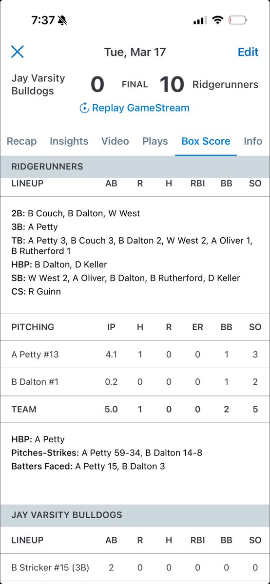 Avery Petty tweet media