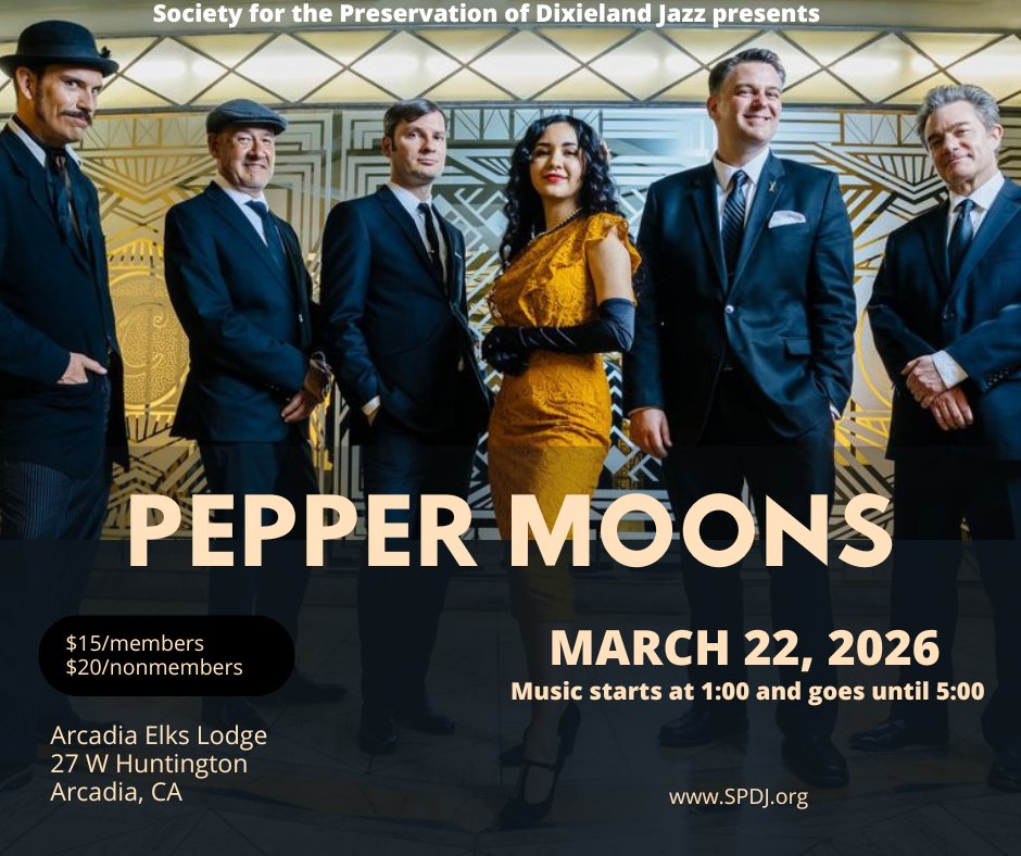 ForDixieland's tweet photo. SPDJ March 2026 Newsletter - https://t.co/vRlsAn3yPz https://t.co/KGBeZnEIqa