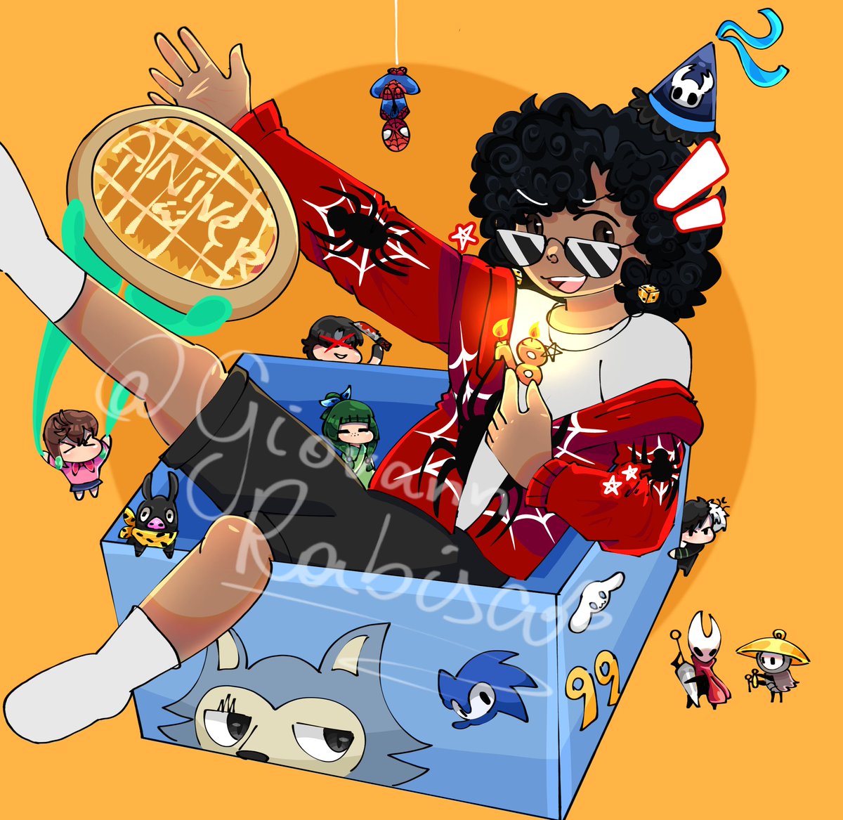 ogiovannrabisco's tweet photo. Esqueci de postar mais cedo, mas fiz um desenho de aniversário pra mim.
#brart #artbr https://t.co/X5zynWiMiW