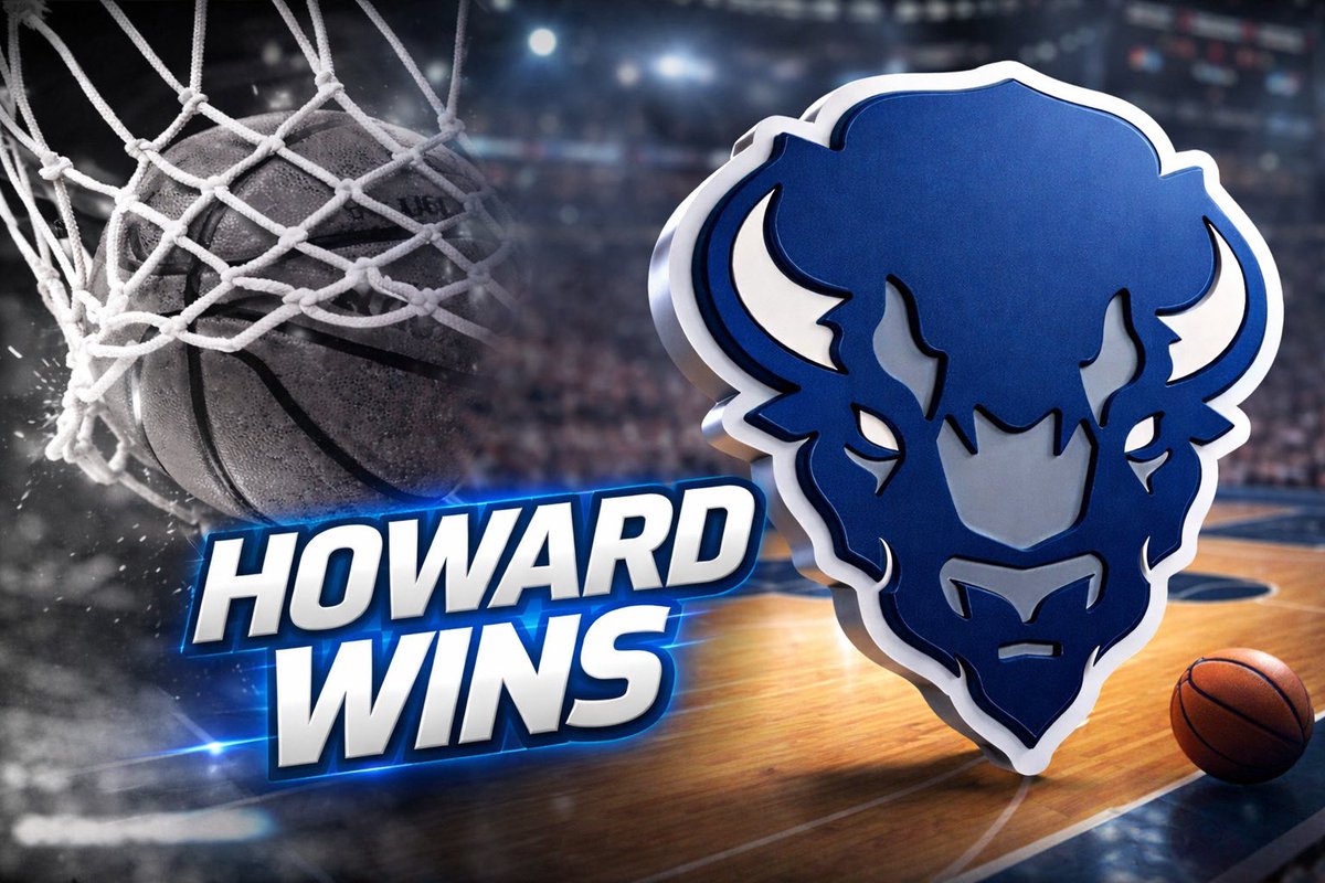 History made!!! 

<a href="/HUMensBB/">Howard Men’s Basketball</a> wins in the first four against #16 UMBC, which secures the first NCAA Tournament win in program history. 

They advance to play #1 Michigan.