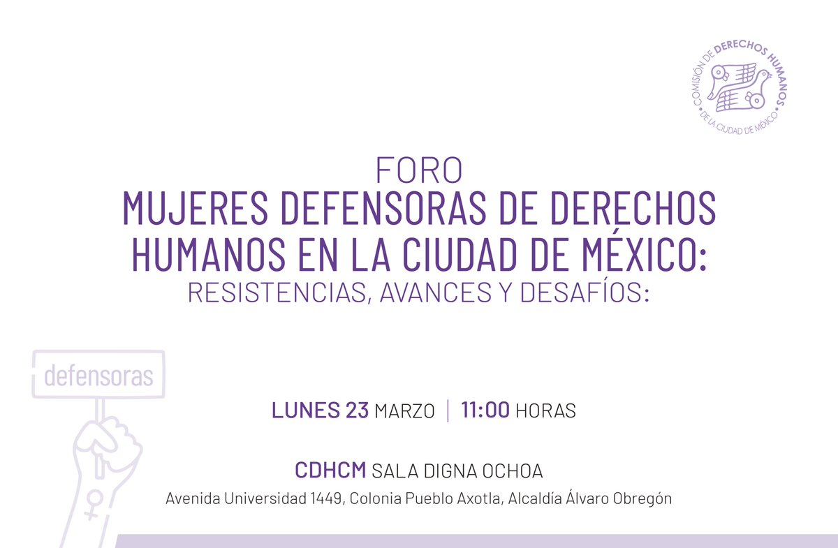 Comisión de DH de la Ciudad de México tweet media