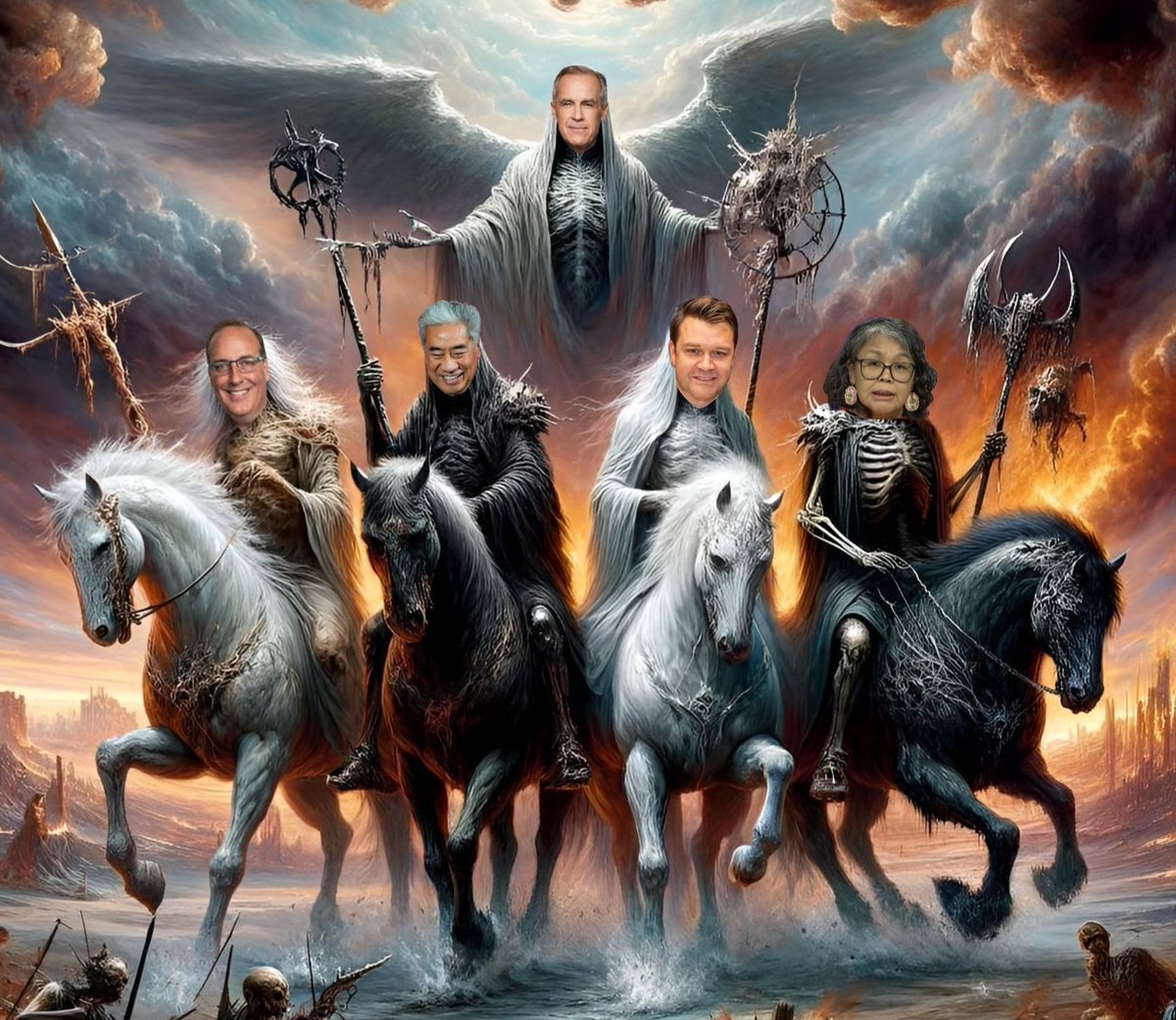 The four horsemen of the Autocracy.