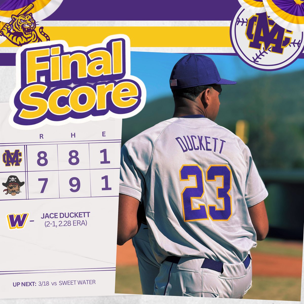 MCHS Baseball tweet media