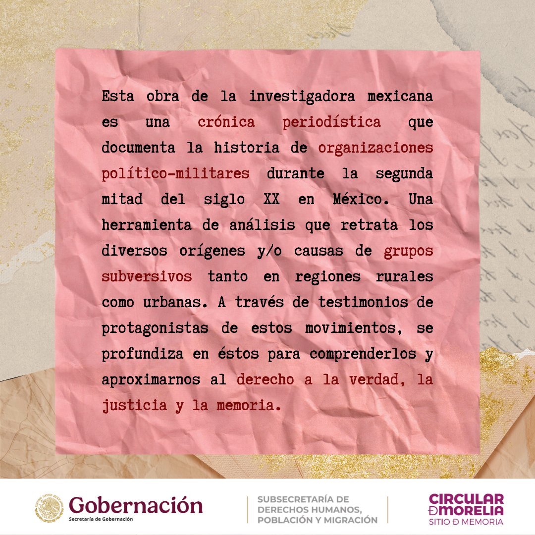 Sitio de Memoria Circular de Morelia tweet media