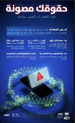 NERAjouf's tweet photo. مجلس الجمعيات الأهلية
في الفضاء السيبراني حقوقك مصونة
#اليوم_العربي_لحقوق_الانسان
@HRCSaudi https://t.co/Csy3dsoWGq