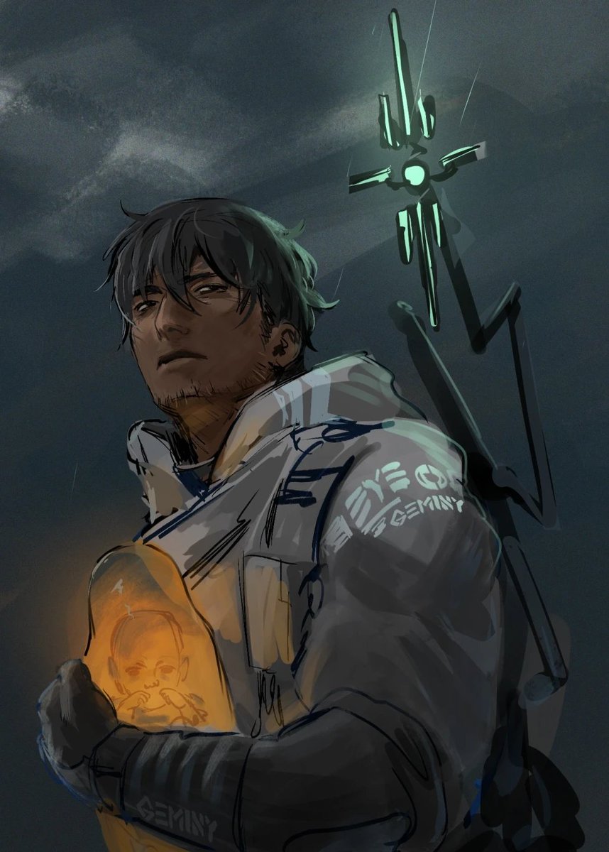 Death Strading Nicholas anyone
I think he's be so good with BBs

#deathstranding #trigun