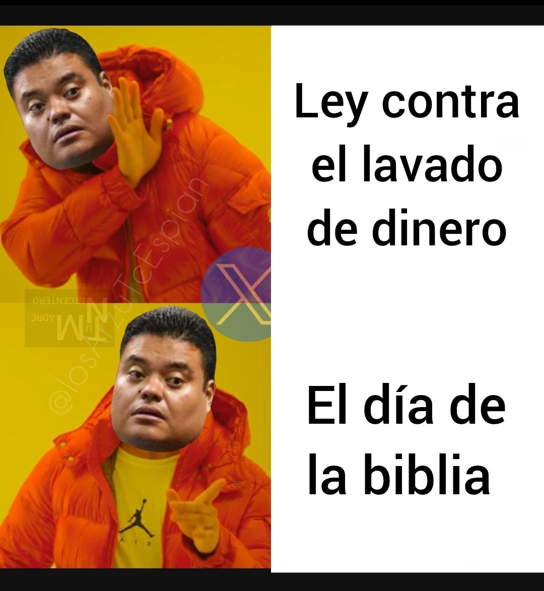 Para muchos diputados hipócritas es más importante el día de la biblia, que aprobar una ley contra el lavado de dinero