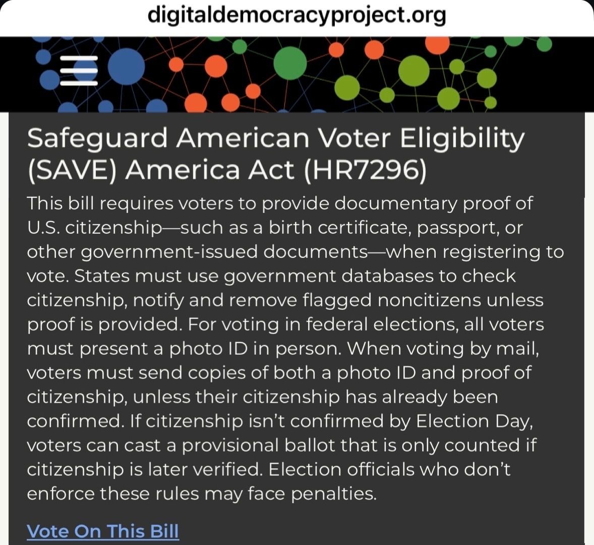 Digital Democracy Project tweet media