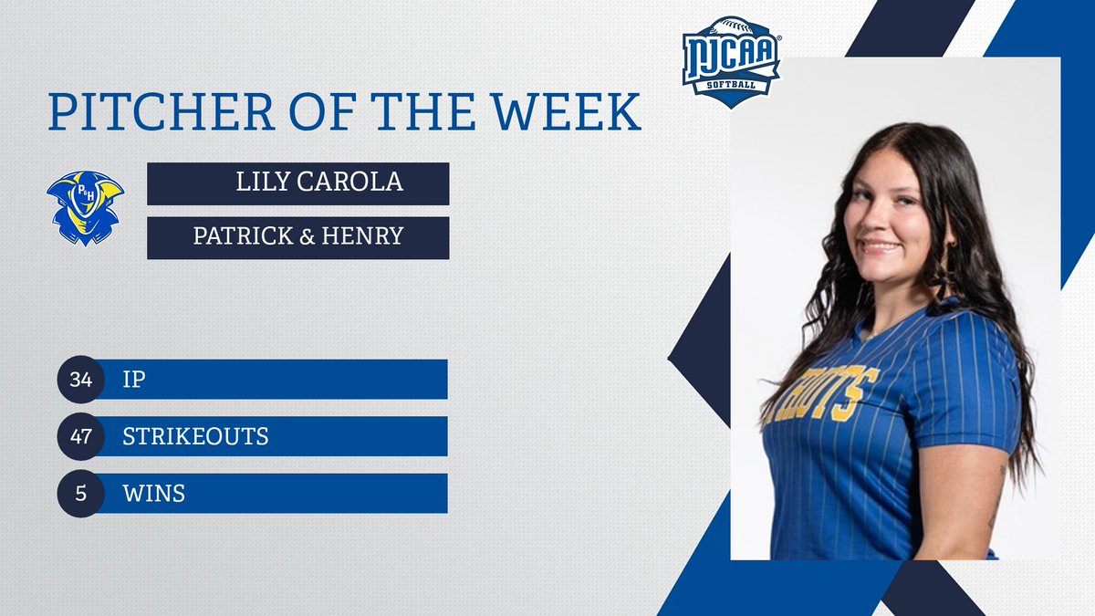 NJCAA Softball tweet media