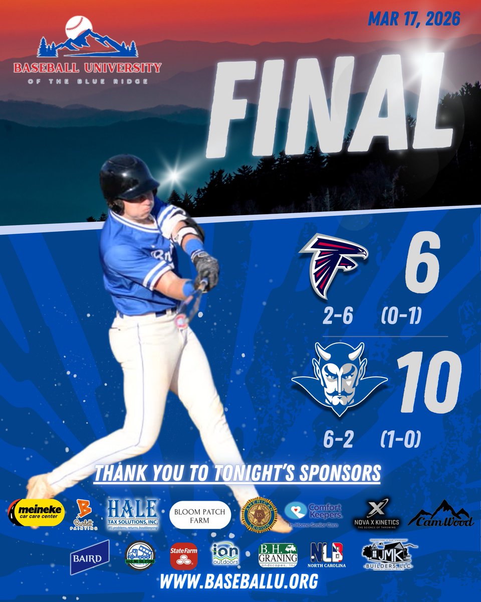 Baseball University of the Blue Ridge tweet media